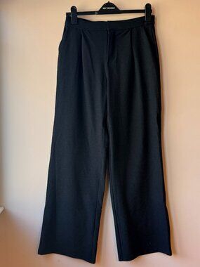 Vuori Elevation Trouser Black Heather Size M High Rise Stretch Knit Pant